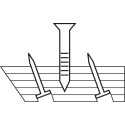 Gripperrods Carpet Gripper Dual Purpose (Price Per Linear Metre) 